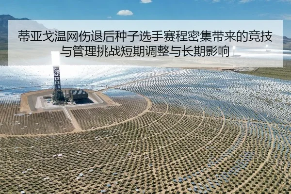 蒂亚戈温网伤退后种子选手赛程密集带来的竞技与管理挑战短期调整与长期影响